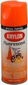 Krylon 3102 Fluorescent Indoor Outdoor Aerosol Paint 11 Oz Yellow Orange 