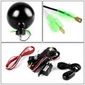 6 Round Fog Lights Offroad Super 4x4 Guard Switch Compatible With Grille Brush Bull Bar Amber Lens Black Housing