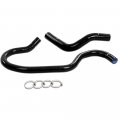 G-plus Upper Lower Radiator Coolant Silicone Hose Compatible With Chevy Silverado 1500 1999-2006 Black