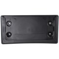 Front License Plate Bracket For Gmc Envoy Xuv 2004 2005 And Trailblazer 2002 2009 Black Fits 15032014 Partslink Gm1068117 