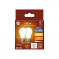 Ge Relax 2-pack 40 W Equivalent Dimmable Soft White A15 Led Light Fixture Bulbs Medium Base