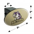 Albion College Secondary Logo Oval Tow Hitch Cover Trailer Plug Insert 2