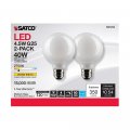 Satco S21244-4 5 Watt G25 Led Bulb 2700k 6 Pack