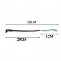 Minho Motorcycle Handbar Brake Line Stop Light Switch Fit For Chinese Gy6 50cc-250cc Scooter Mopeds Disc System 4pcs