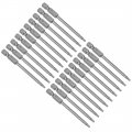 Uxcell 20 Pcs T10 Magnetic Torx Screwdriver Bits 1 4 Inch Hex Shank 3-inch Length S2 Power Tool