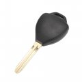 Uxcell Car Replacement Key Fob Case Shell Hyq12bby For Toyota Camry 2007-2010 4 Button Black 