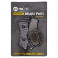 Niche Brake Pad Set For Honda Cbr250r Abs 06435-kyj-901 06455-kyj-911 Front Rear Organic
