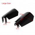 1pair Motorcycle Handguards Guards Zcargel Windshield All-metal Short Hand Guard Handguard Handlebar Protectors Universal S L