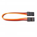 Uxcell 10pcs 4 Inches 10cm 3-pin Servo Extension Cable Wire Male To Female For Rc Futaba Jr Lock Type