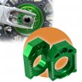 Jfg Racing Cnc Rear Axles Chain Adjuster For Kx125 Kx250 03-08 Kx250f 04-16 Kx450f 06-16 Klx450r 08-15 