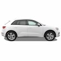 Slickmod Chrome Delete Blackout Vinyl Overlay For 2019-2023 Audi Q3 Window Trim Gloss Black 