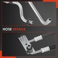 A-premium Automatic Transmission Oil Cooler Line Hose Assembly Compatible With Chevrolet Cobalt 2005-2010 Hhr 2006-2011 Pontiac