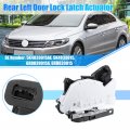 X Autohaux Rear Left Power Door Lock Actuator Assembly Motor 5k4839015ae For Volkswagen Vw Bettle Golf Gti Jetta Passat Tiguan