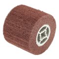 120x100x19mm 800 Grit Non-woven Polishing Burnishing Wheel Nylon Wire Drawing Abrasive Flap For Surface Treatment Stainless 