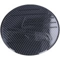 Fuel Cover Trim Gas Lid Filler Door Carbon Fiber Decoration For 2020-2021 