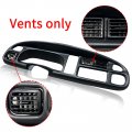 Kuafu Dashboard Replacement Black Compatible With 1998-2002 Dodge Ram Pickup 1500 2500 3500 Instrument Bezel Panel Cluster Face