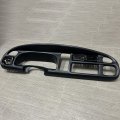 Kuafu Dashboard Replacement Black Compatible With 1998-2002 Dodge Ram Pickup 1500 2500 3500 Instrument Bezel Panel Cluster Face