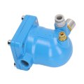 Pneumatic Automatic Drainer Efficient Rustproof Water Air Compressor Aluminum Alloy Case Drainer Filter Installation Tube 