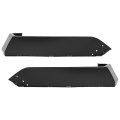 Rear Bumper End Cap Lh Rh For 2007-2017d Expedition Replacement For Fo1104130 Fo1105130 Ends Set Corner Driver Passenger Side 
