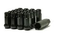 Muteki 32906b Sr Series Black 12mm X 1 5mm Sr48 Open End Lug Nut Set Of 20 