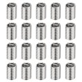 30pcs Helical Threaded Inserts M10-1 5x2 5d 304 Stainless Steeled Socket Thread Repair Insert For Plastic Wood Threalical 