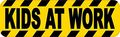 10in X 3in Kids At Work Magnet Magnetic Truck Magnets Vinyl Car By Stickertalk 