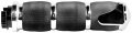 Avon Metric Cruiser Grips With Boss Air Cushioned Chrome Mt-air-90-ch-boss 