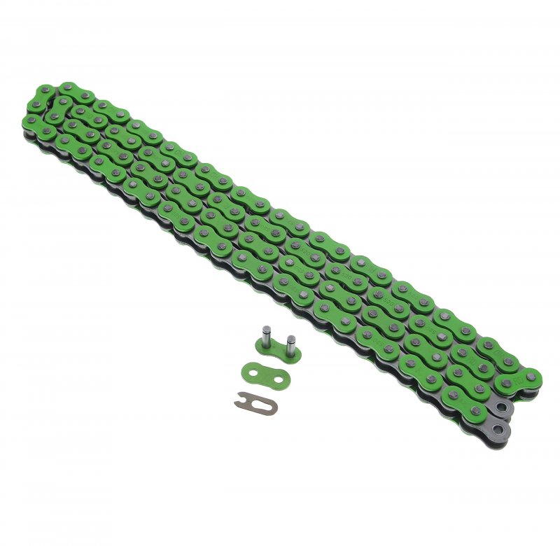 Kawasaki Kx250f 250 F Green Chain And Sprocket Black 14 47 114l
