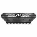 Hy1200214 Factory Style Front Bumper Grill Grille Assembly With Chrome Moulding Compatible Accent Se 4-door 2018-2022 Matte