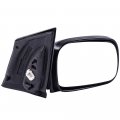 Ocpty Black Right Side Mirror Fit For 2006-2011 Honda Civic Smooth Glass Non-folding Non-heated