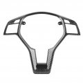 Kimiss Steering Wheel Trim Cover Carbon Fiber Style For Amg Type 0994640013 Fit C E Cla Class