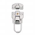 Uxcell 92mm X 50mm Metal Small Size Suitcase Lock Hasp Catch Latch With Keys 2 Pcs
