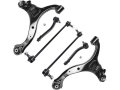 Front Lower Control Arm Sway Bar Link Tie Rod End Kit 6 Piece For 2011-2013 Kia Sorento Ex Lx Sx Base 