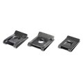 Clip Nut Assortment Steel Black And Gray Open End Design 8 By 3 10 112 13 32 14 3 In Callout Size Alx-pau-rb-961-305-cl360a5ip 