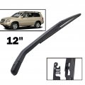 Hzlxf1 Wiper 12 Rear Blade Arm Set Kit For Toyota Highlander Kluger Mk1 2000-2007 Windshield Windscreen Window