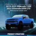 Upper Radiator Support Cover For Chevy Silverado 1500 2019-2023 Fit Ltd 2022 84535853 Gm1224155