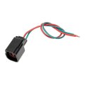 Electrical Connector For Mazda B2500 1998 1999 2000 2001 Plastic Square Blade Terminal Push On Attachment 3u2z14s411rpb 