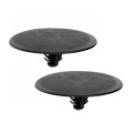 Hood Insulation Retainers For Infiniti G25 2011 2012 Black Plastic Round Fasteners 0 182 In Hole And Mount Diameter 28 34 Mm 