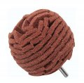 3 75mm Abrasive Non Woven Sanding Polishing Scuff Ball 80 Grit 