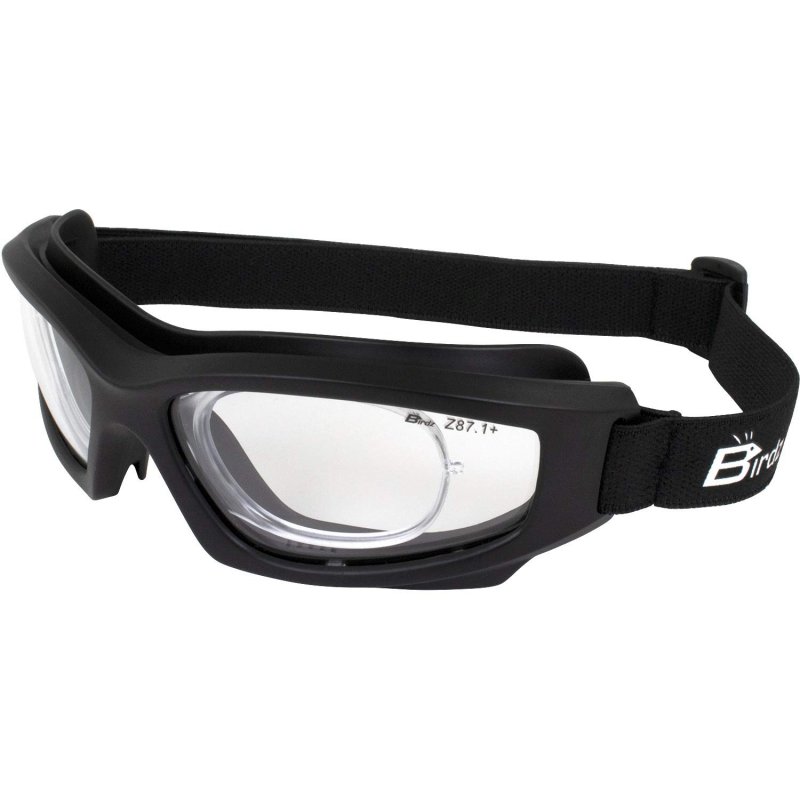 Flyer Sports Skydiving Construction Safety Goggles Clear Anti Fog Polycarbonate Lenses Uv400 Protection Ansi Z87 1 Rated Rx