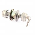 Uxcell Bedroom Bathroom Door Round Lever Knob Handle Lock Lockset W Keys