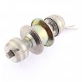 Uxcell Bedroom Bathroom Door Round Lever Knob Handle Lock Lockset W Keys