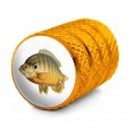 Bluegill Fishing 1 Valve Stem Caps For Tire Rim Wheel Aluminum Yellow