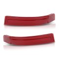 Pit66 Rear Bumper Reflector Lights 2 Pcs Compatible With Benz Gl320 2007-2009 Cdi 164 822 Gl450 2007-2008 871 Gl550 2008-2009 