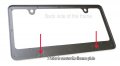 Germany 3d Metal Black License Plate Frame German Flag