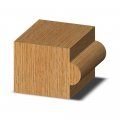 Whiteside Router Bits 1426 Half Round Bit With 1 8-inch Radius 9 16-inch Cutting Length 