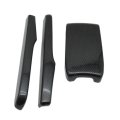 Center Console Armrest Box Cover For Honda 10th Gen Civic 2016 2017 2018 2019 2020 2021 Carbon Fiber Storage Trim Accessories 