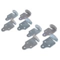 8 Pc Trailer Corner Stake Rack Connector Brackets Set Replaces Buyers B2585bz 