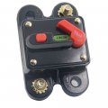 Zookoto 12v-24v Dc 150a Circuit Breaker Manual Reset Stereo Audio Fuse Holder 150amp For Trolling Motor Auto Car 