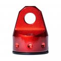 Combo 2x Blue 22 1 2 Synthetic Rope Towing Soft Shackle Red Aluminum Winch Hook Mounting Assembly